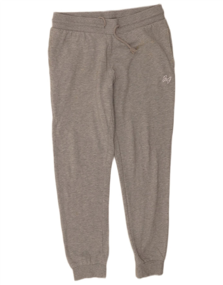 Jack & Jones Herren-Trainingshose, Jogginghose, mittelgrau gefleckte Baumwolle