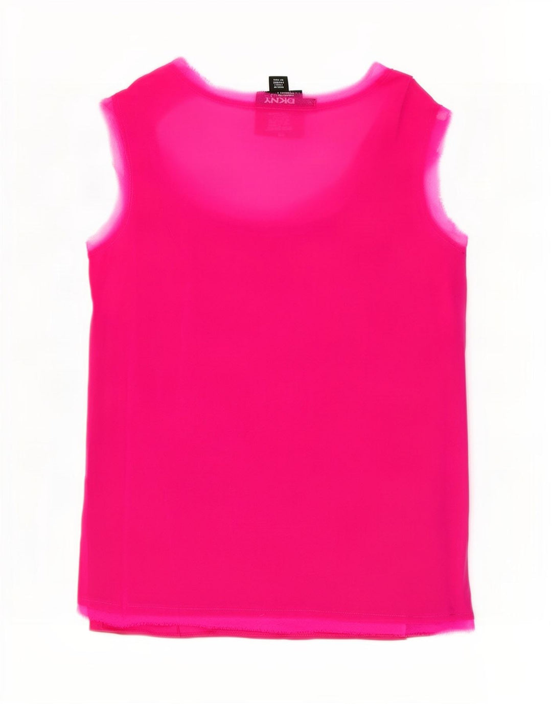 Dkny Damen-Bluse, ärmellos, Gr. 10, Größe S, rosa, Seide