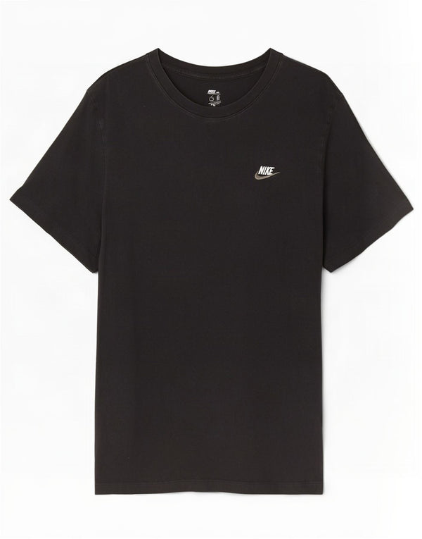 Nike Herren T-Shirt Top XL Schwarz Baumwolle