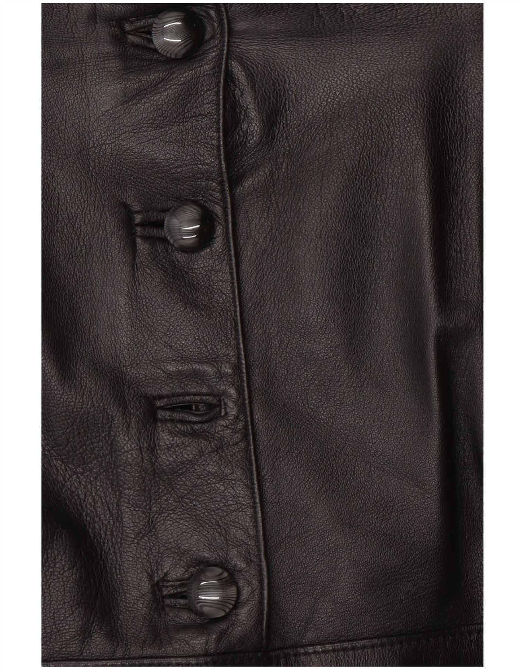 Bizzarro Damen Lederrock IT 46 Large W32 Schwarz