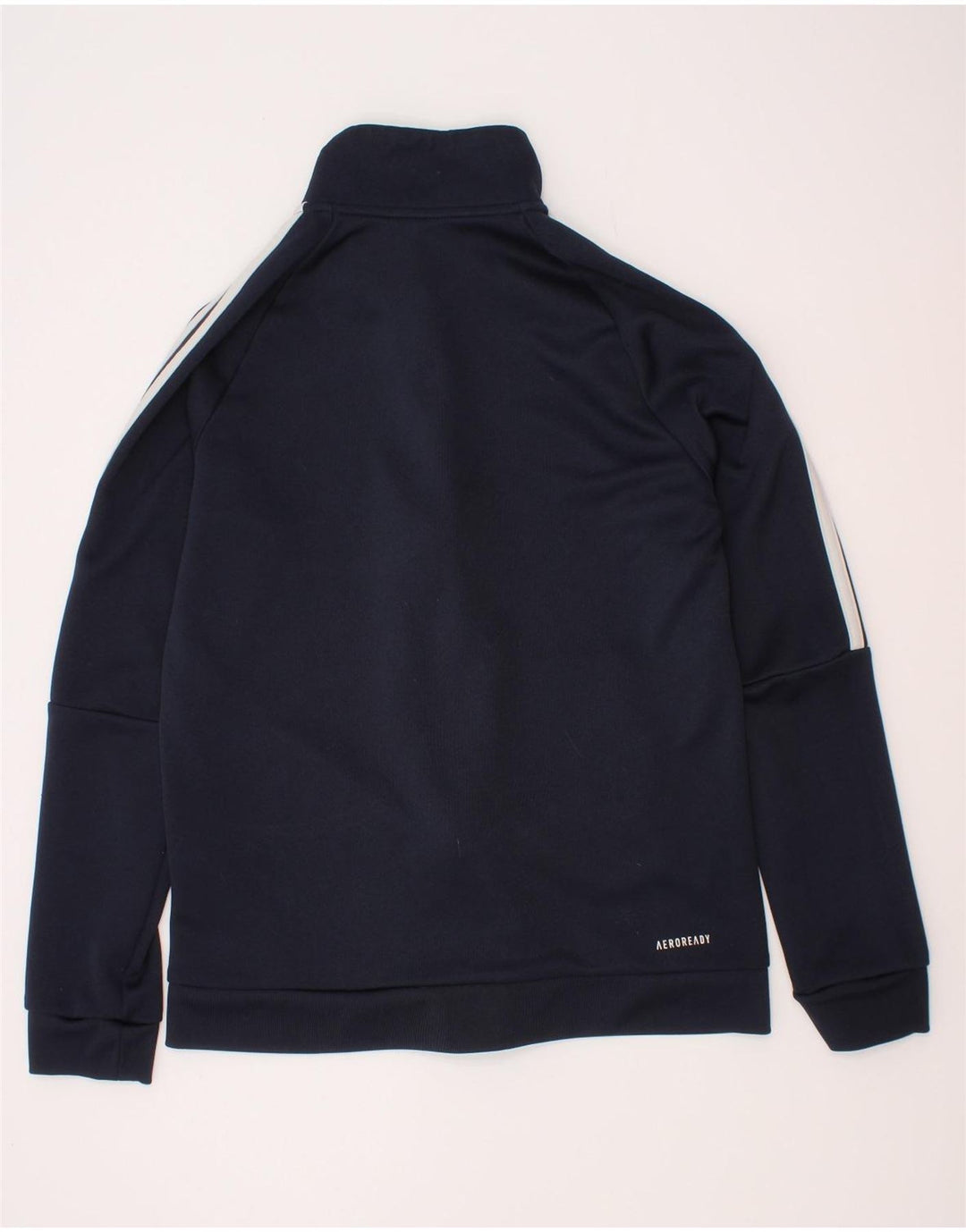 Adidas Jungen Aeroready Trainingsanzug Top Jacke 11-12 Jahre Marineblau Polyester