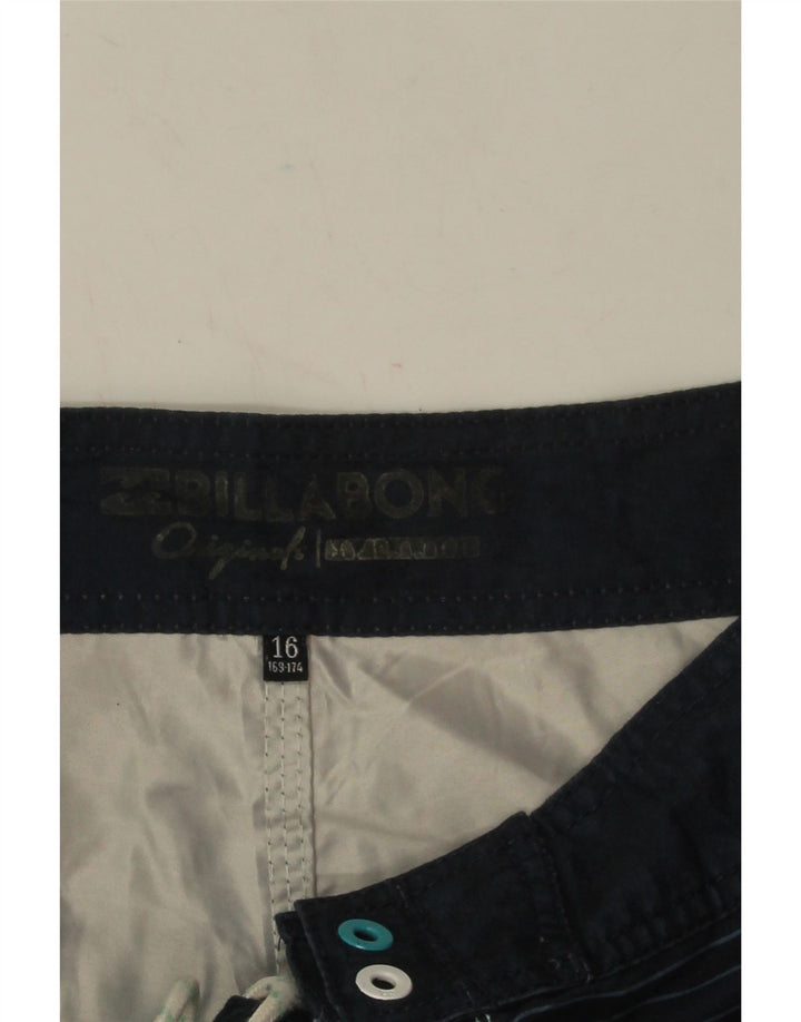 Billabong Badeshorts für Jungen, 15–16 Jahre, mehrfarbig, gestreift, Polyester