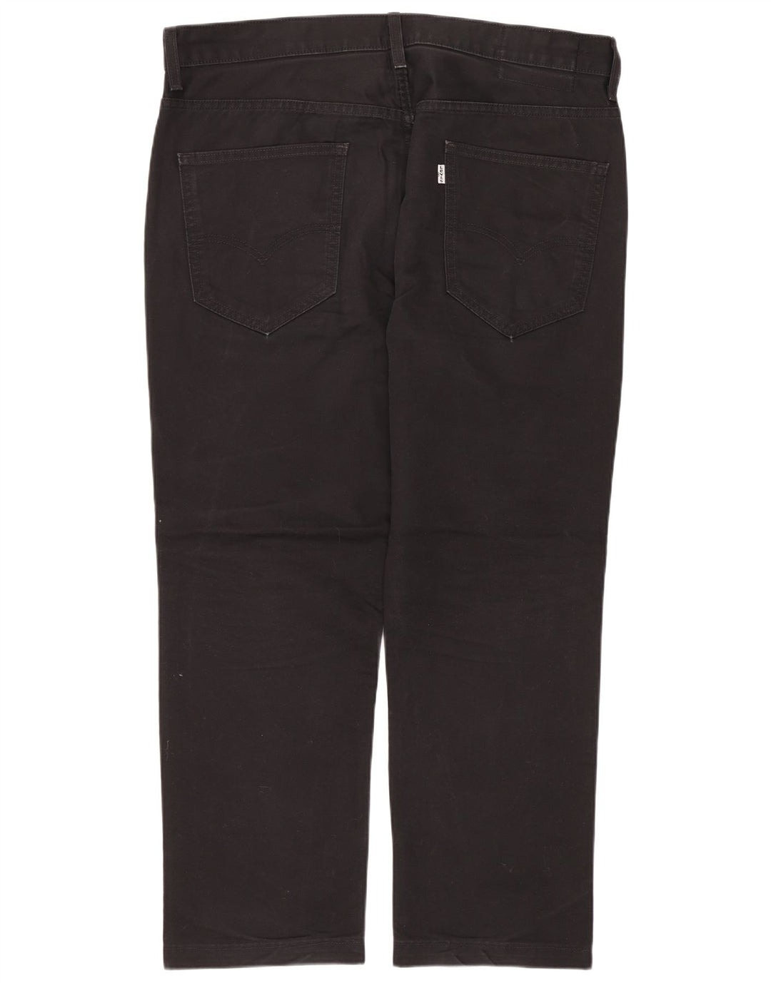 Levi's Herren gerade Chinohose W33 L25 schwarze Baumwolle