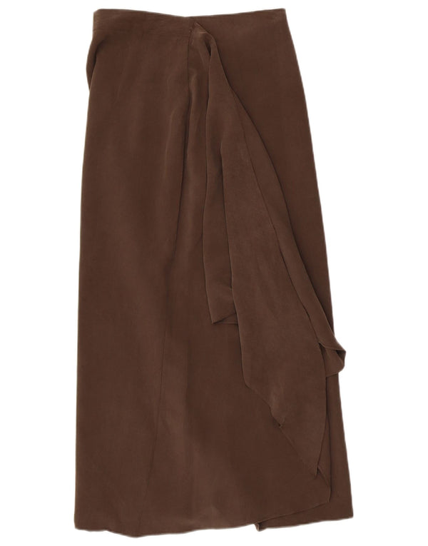 Vintage Womens Wrap Skirt W28 Medium  Grey