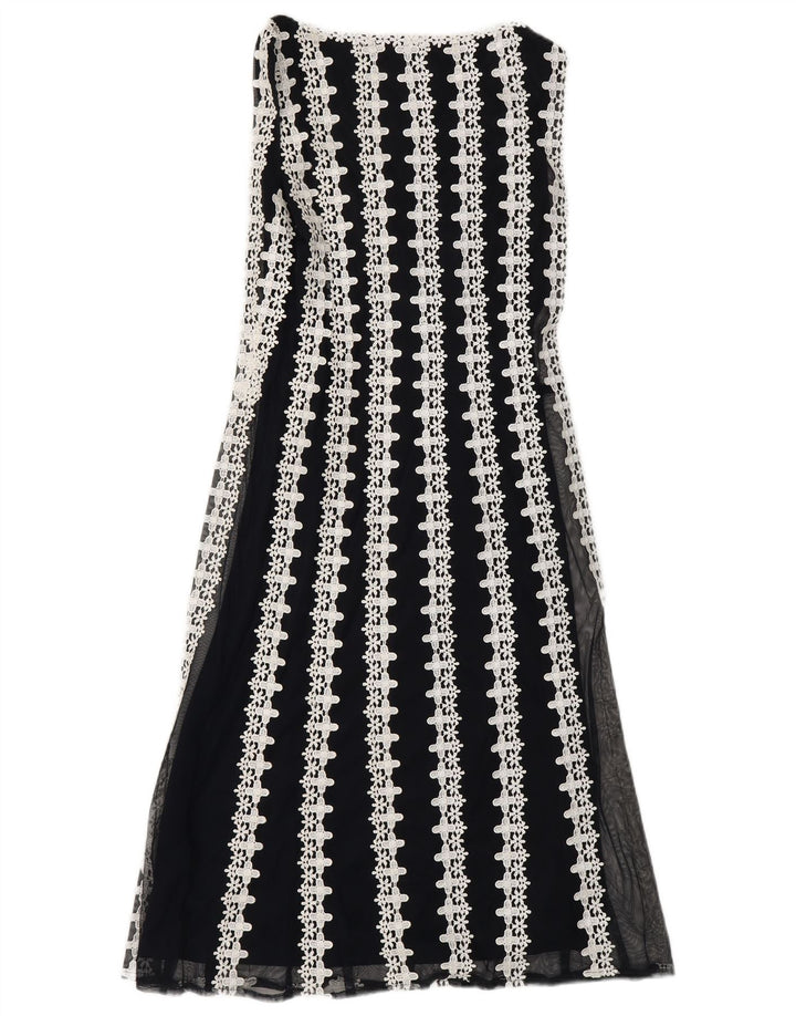 PHASE EIGHT Ärmelloses Maxikleid für Damen, Gr. 40, Größe S, Marineblau, geblümt