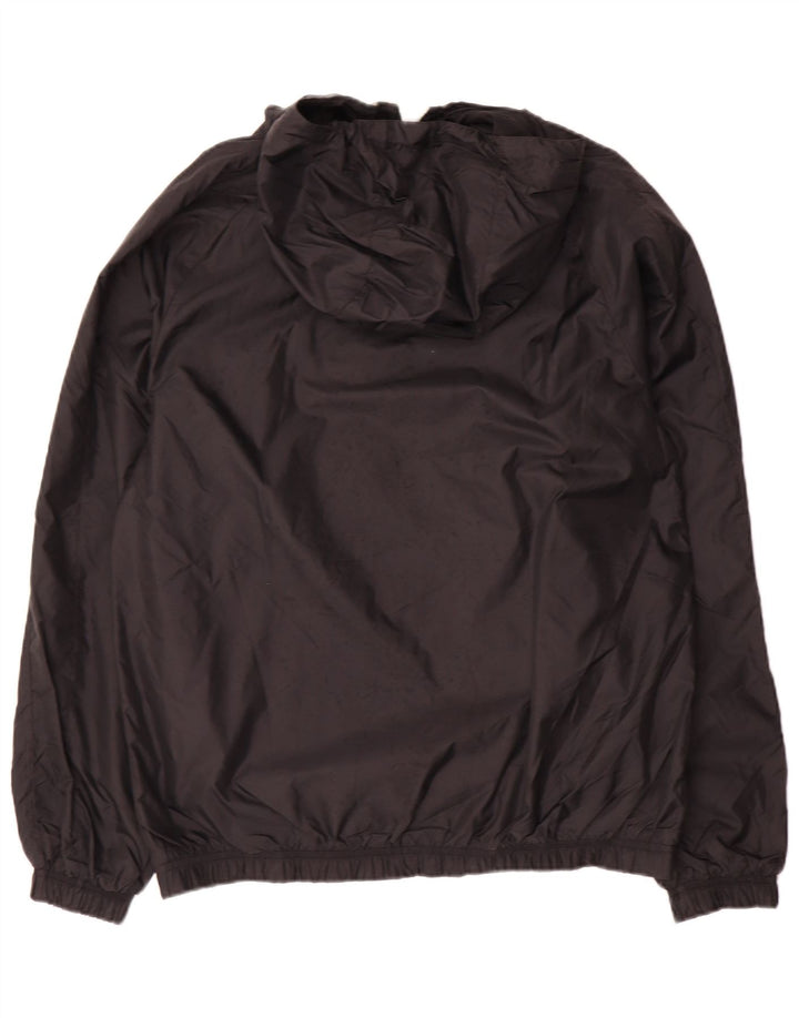 Nike Herren-Bomberjacke mit Kapuze, UK 36, Größe S, Schwarz, Polyester