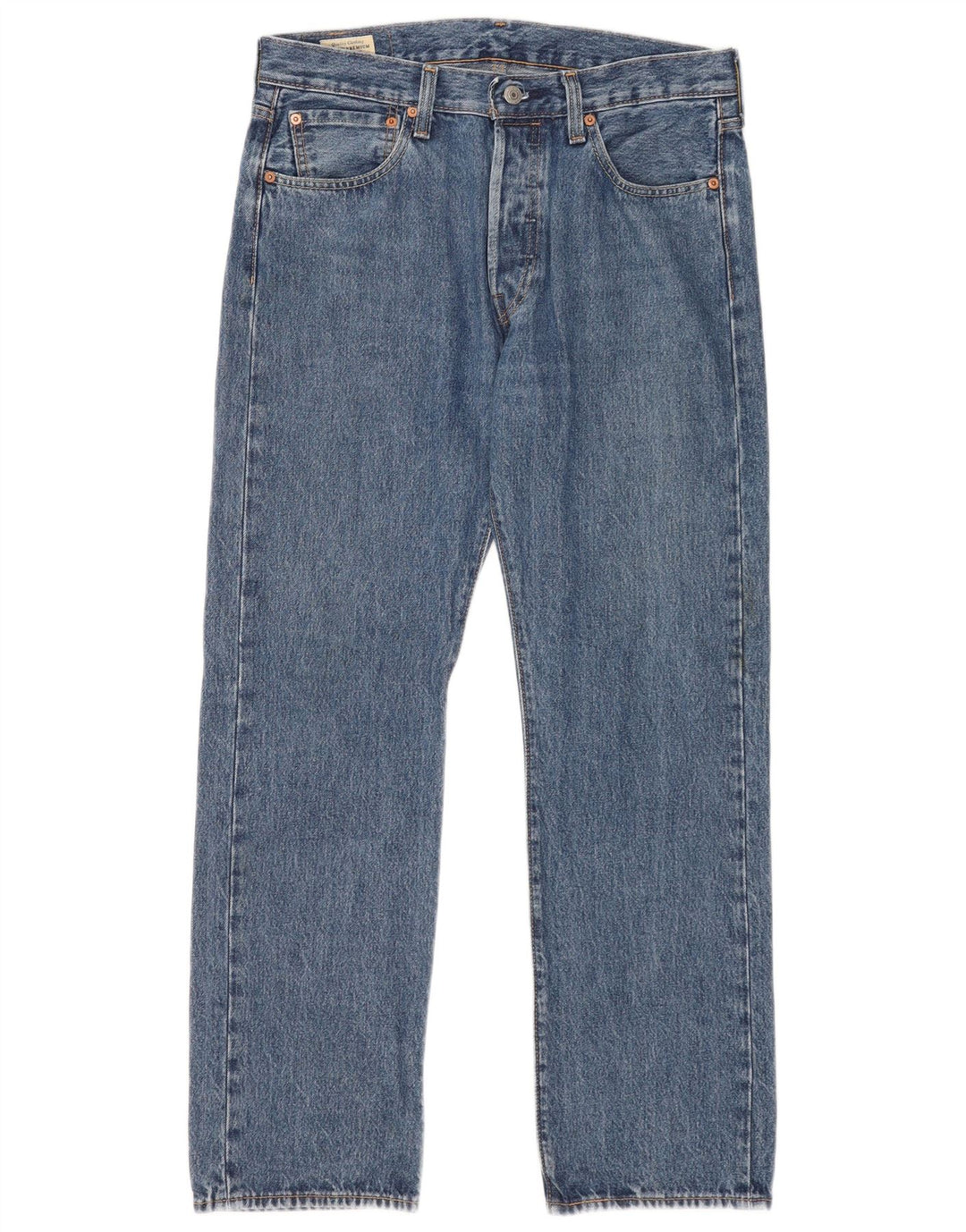 Levi's Herren 501 Straight Jeans W32 L30 Blau