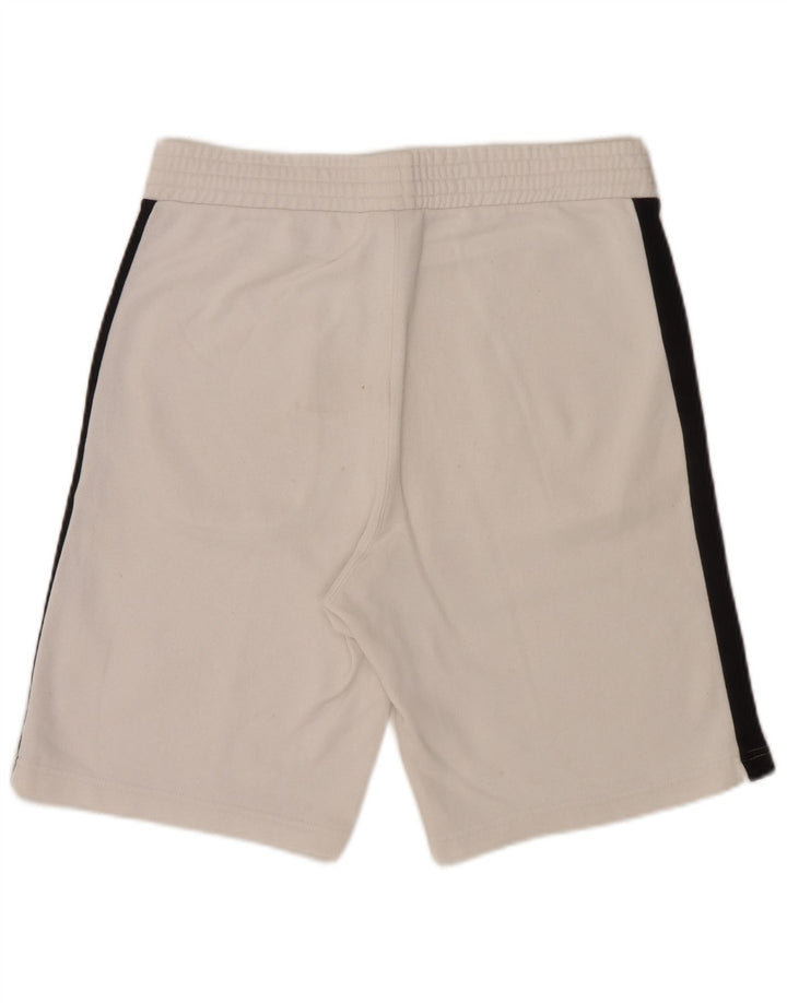 Champion Herren-Sportshorts, groß, weiße Colourblock-Baumwolle