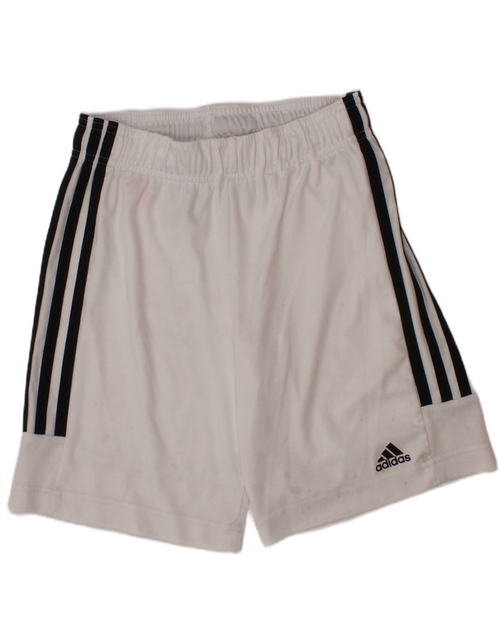 Adidas Aeroready Sportshorts für Jungen, 9–10 Jahre, weißes Polyester