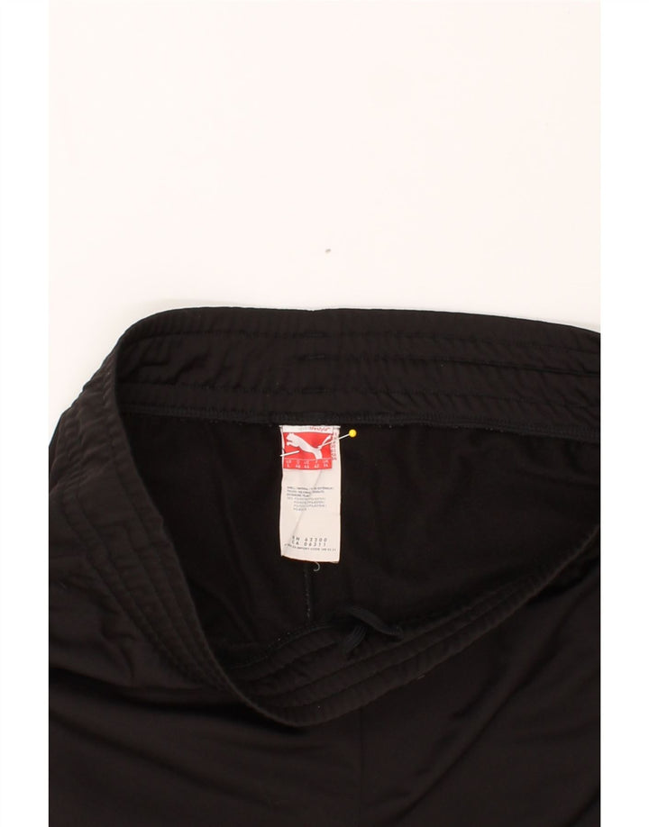 PUMA Womens Tracksuit Trousers UK 14 Large Black Polyester Vintage Puma and Second-Hand Puma from Messina Hembry 