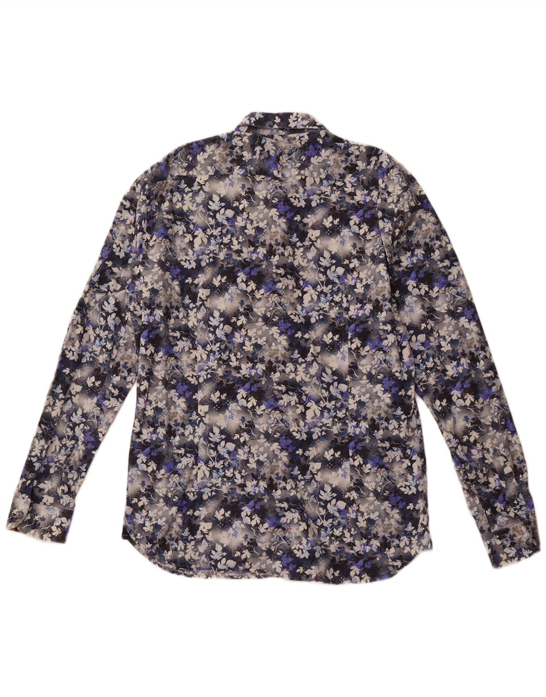 TED BAKER Herrenhemd Größe 5 XL Mehrfarbig geblümte Baumwolle