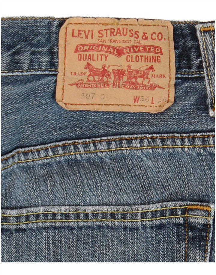 Levi's Herren 507 Straight Jeans W36 L28 Blau