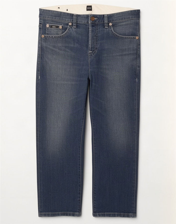 Hugo Boss Herren Loose Jeans W36 L27 Blau