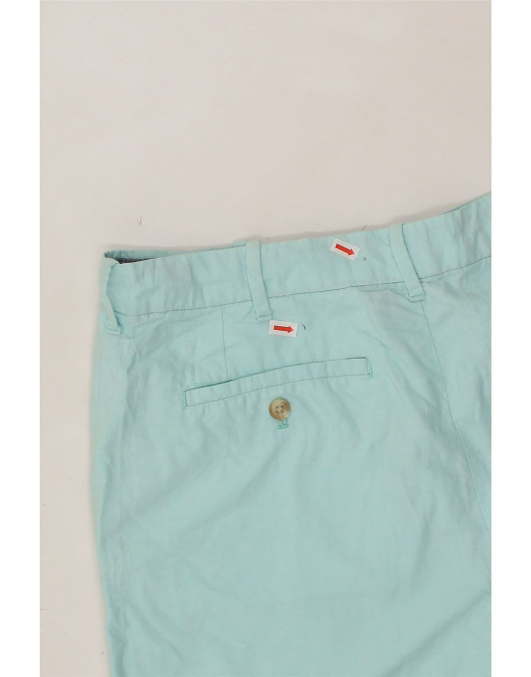 IZOD Mens Chino Shorts W34 Large Blue Cotton Vintage Izod and Second-Hand Izod from Messina Hembry 