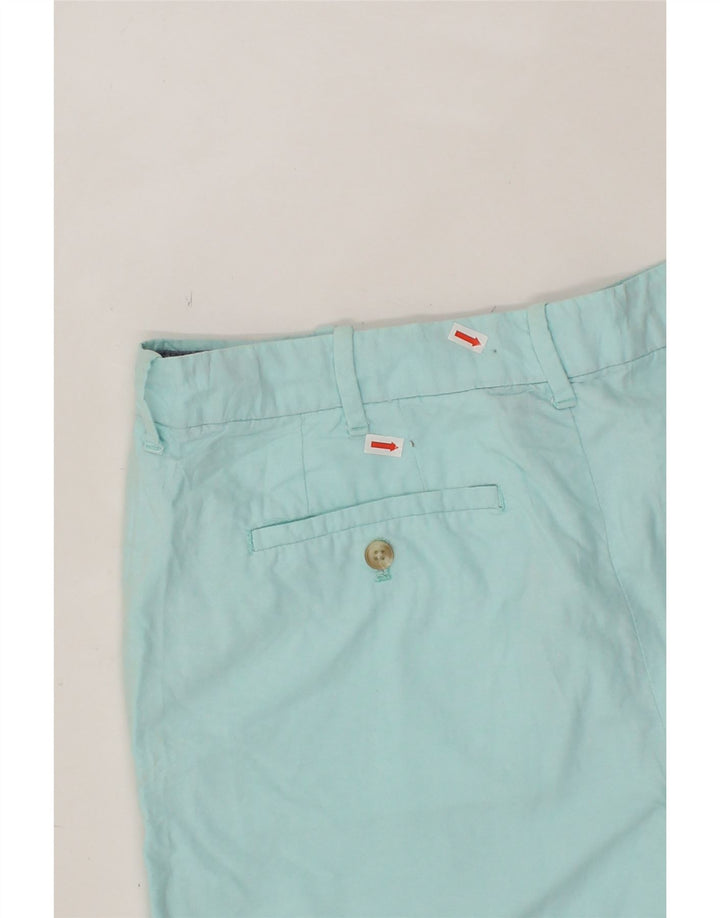 IZOD Mens Chino Shorts W34 Large Blue Cotton Vintage Izod and Second-Hand Izod from Messina Hembry 