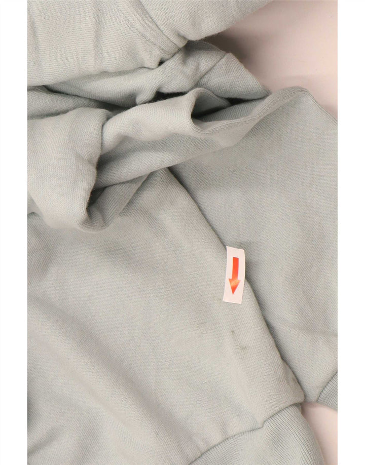 Gap Womens Graphic Oversized Hoodie Pullover UK 14 Mittelblaue Baumwolle