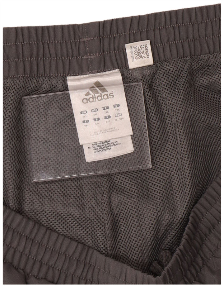 ADIDAS Herren Sportshorts 2XL Grau Polyester