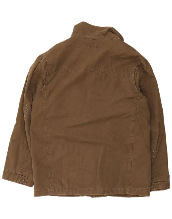Marks & Spencer Herren Blue Harbor Utility Jacke UK 40 Large Braun