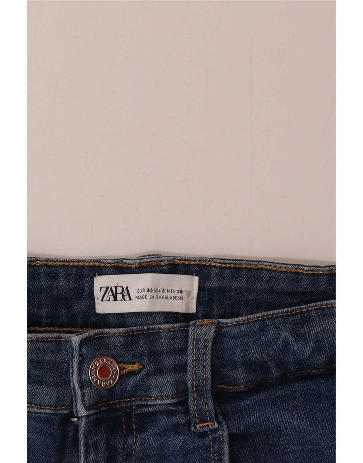 Zara Damen Skinny Jeans EU 40 Medium W30 L27 Blau