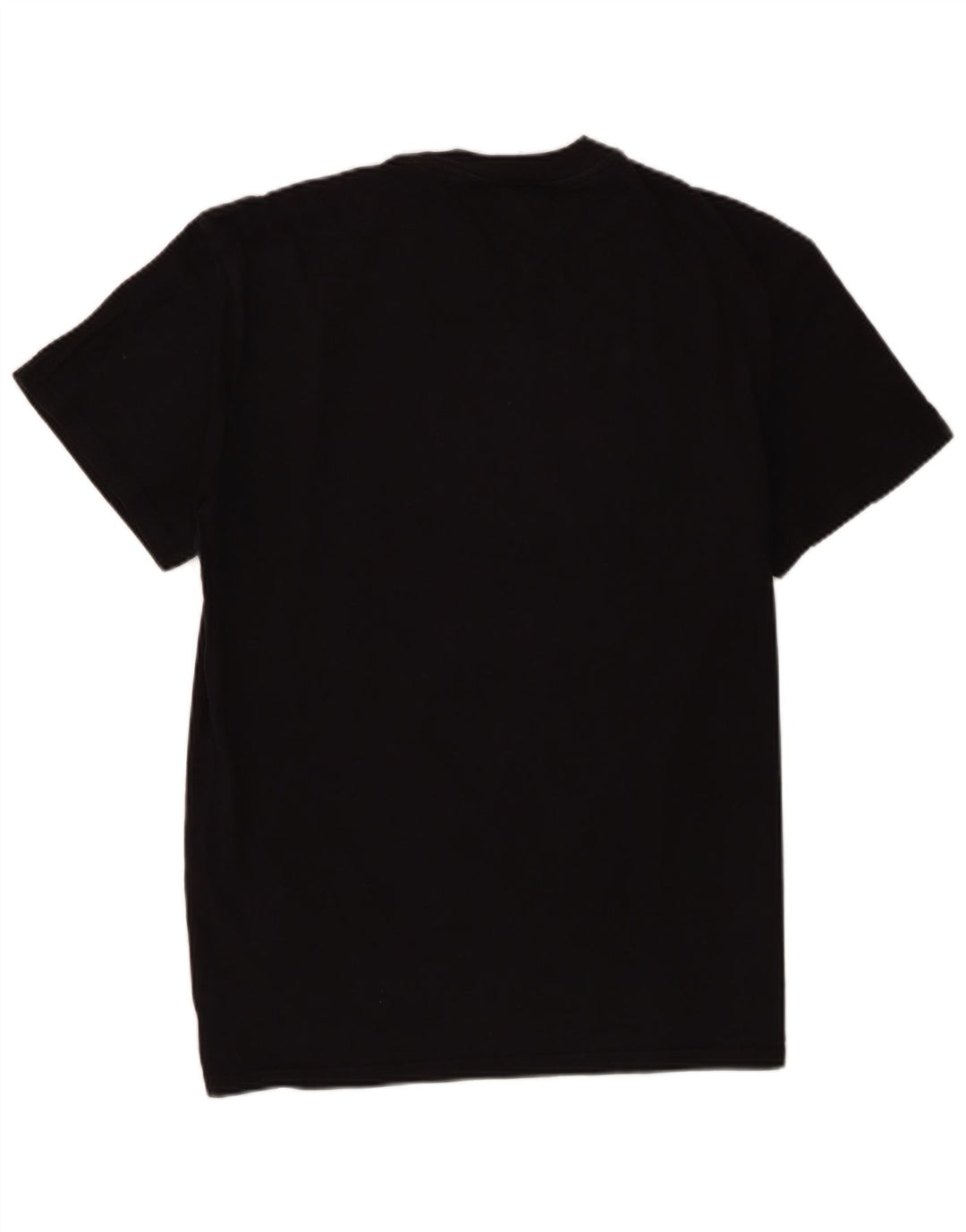 Tommy Hilfiger Herren-T-Shirt mit Grafik, mittelschwarze Baumwolle