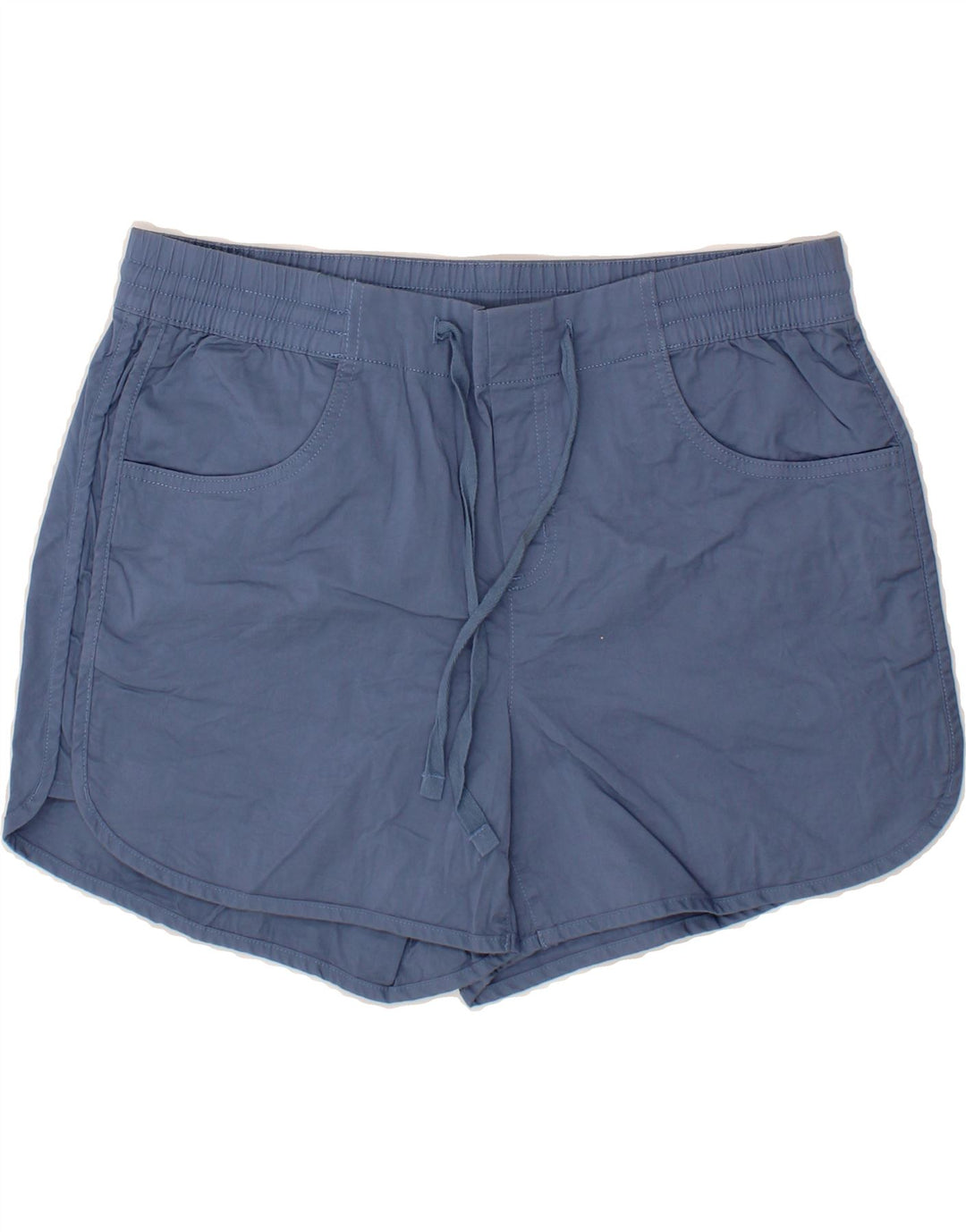 EDDIE BAUER Womens Casual Shorts US 12 Large W34  Blue Cotton Vintage Eddie Bauer and Second-Hand Eddie Bauer from Messina Hembry 