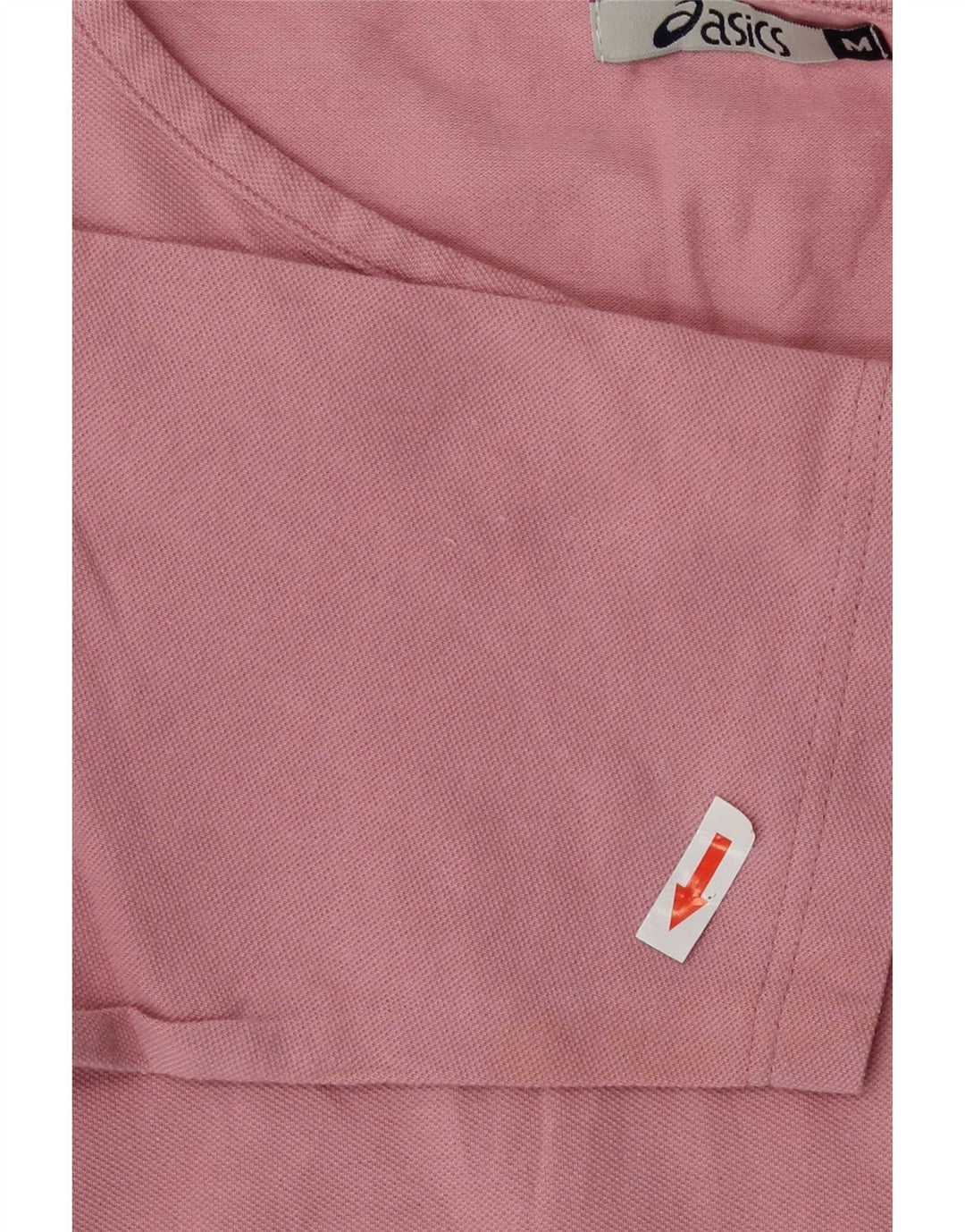 Asics Damen-Top mit 3/4-Ärmeln, UK-Größe 12, Mittelrosa aus Baumwolle