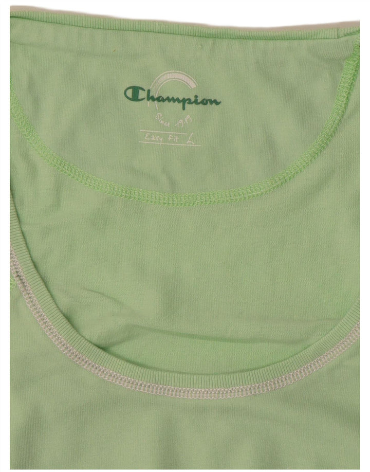 CHAMPION Damen Easy Fit Weste Top UK 14 Large Grün