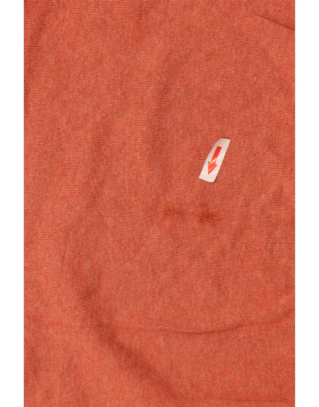 Marks & Spencer Herren-Pullover mit Rundhalsausschnitt, XL, orange Baumwolle