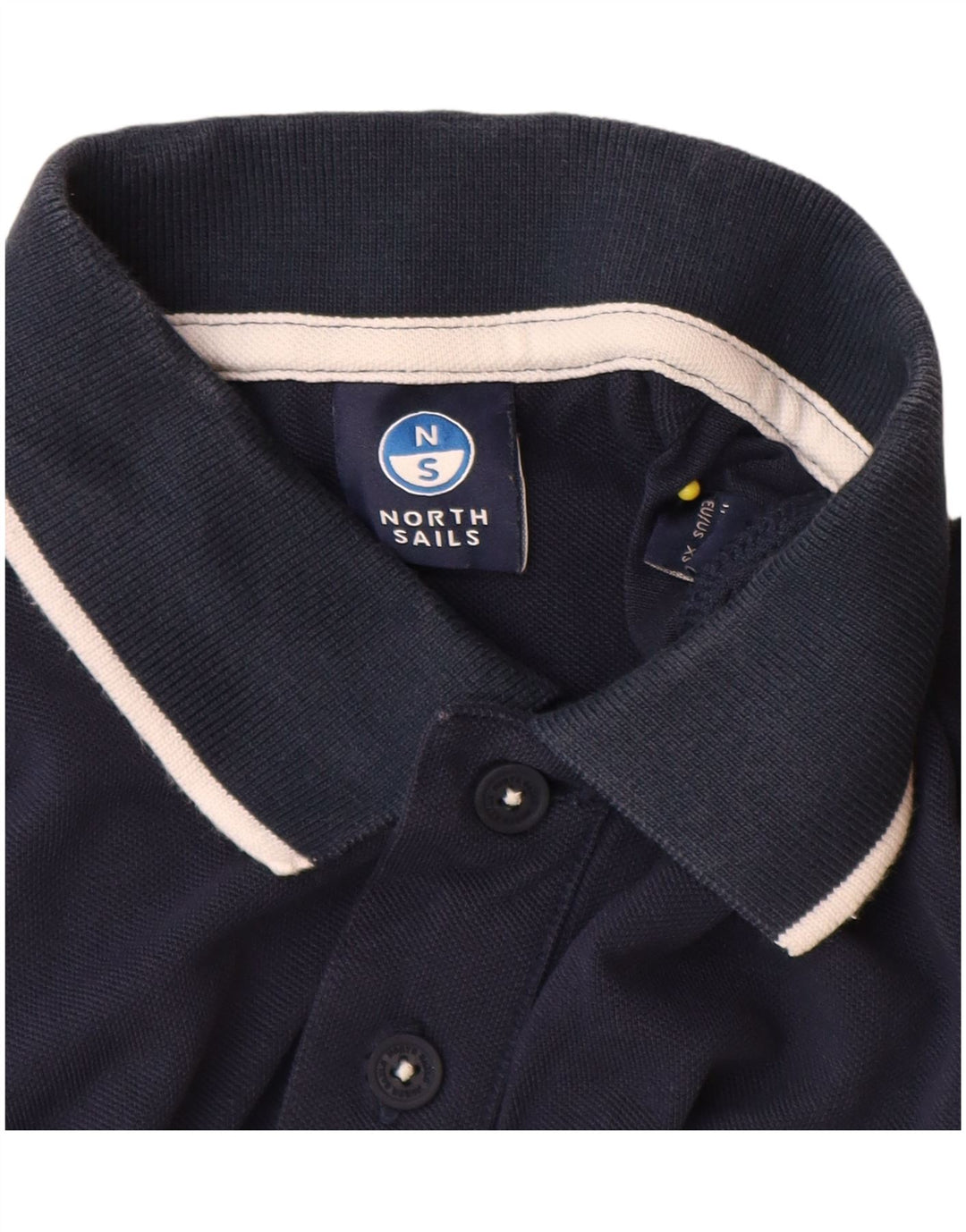 North Sails Herren Poloshirt XS Marineblau Baumwolle