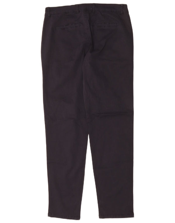 Naf Naf Slim Chino-Hose für Damen, EU 38, M, W30, L28, Marineblau, Baumwolle