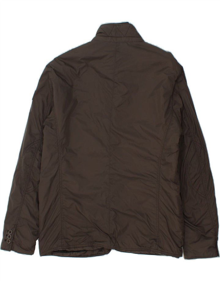GAUDI Mens Utility Jacket UK 44 2XL Brown Polyester Vintage Gaudi and Second-Hand Gaudi from Messina Hembry 