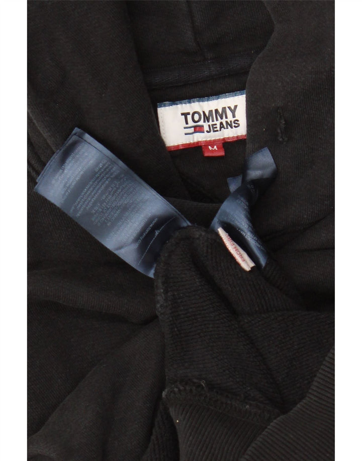 TOMMY HILFIGER Herren Kapuzenpullover Mittelschwarz Baumwolle