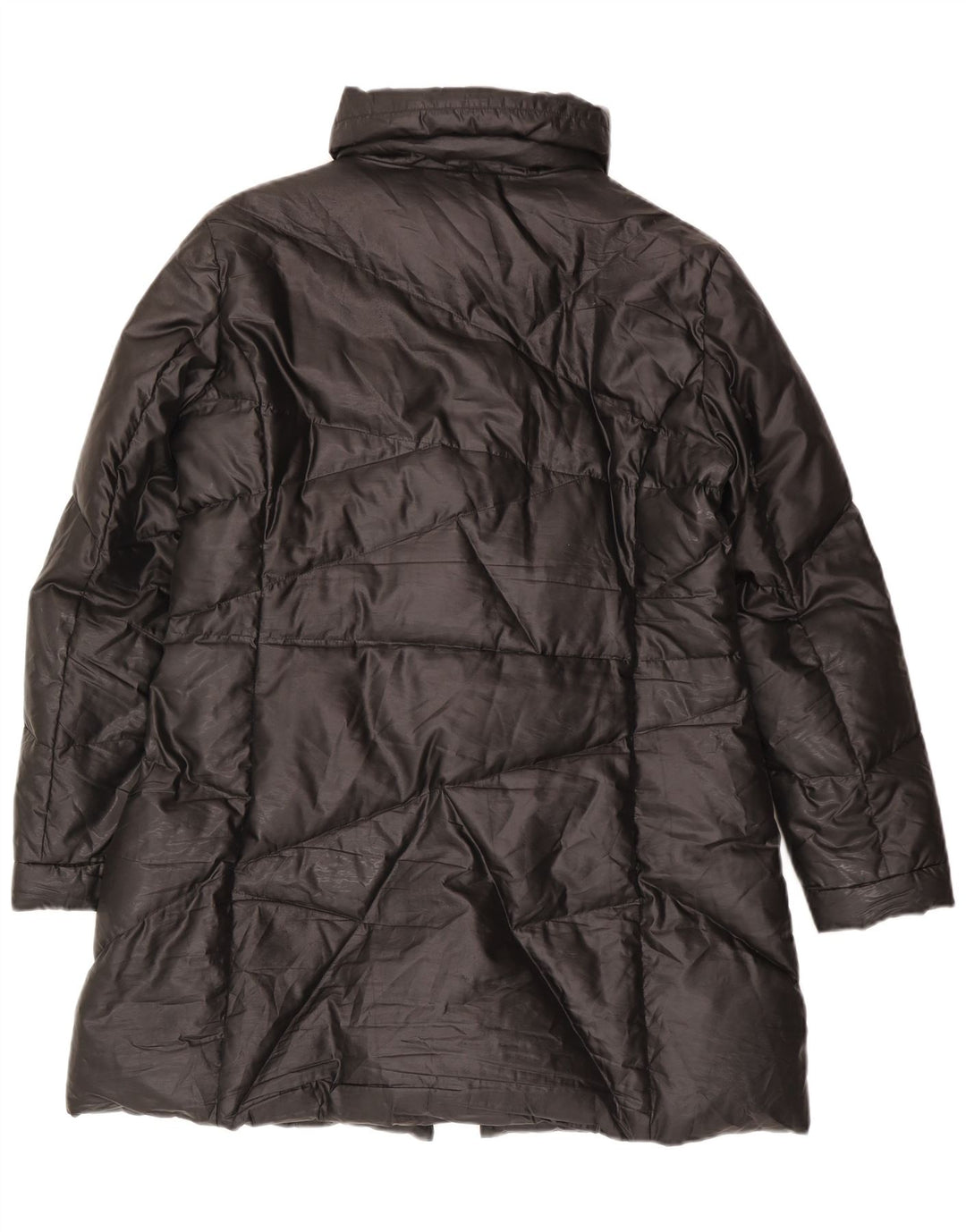 Hogan Damen Wattierter Mantel IT 48 XL Schwarz Polyester