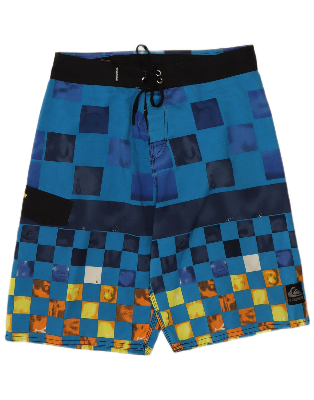 Quiksilver Herren Badeshorts Mittelblau Geometrisch