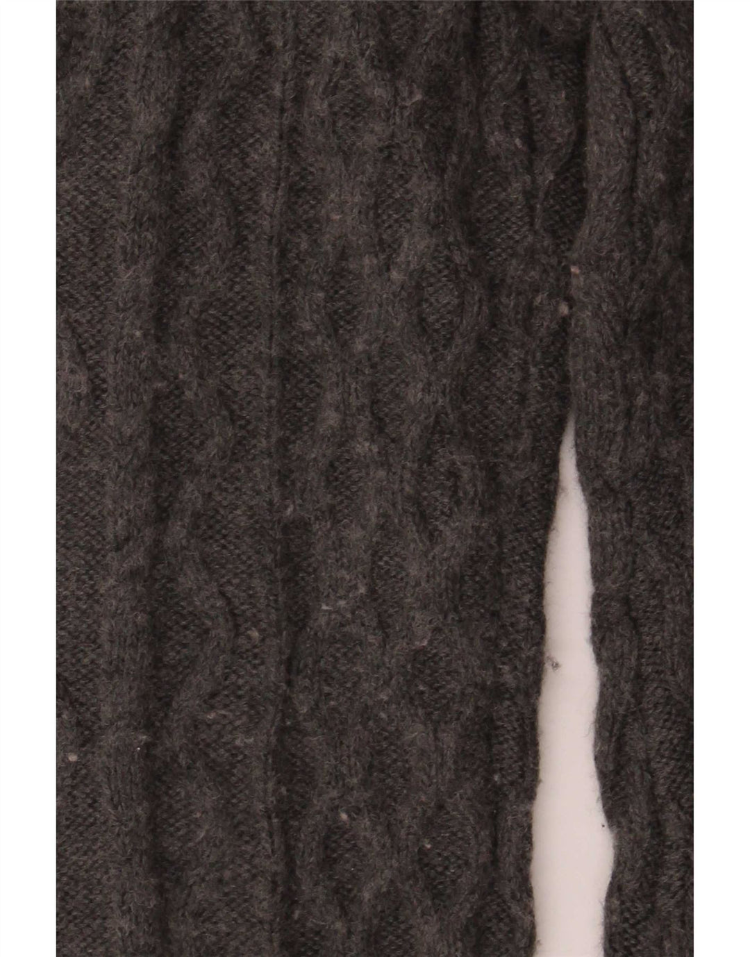 Zara Damen-Cardigan-Pullover UK 14 Large Graues Acryl