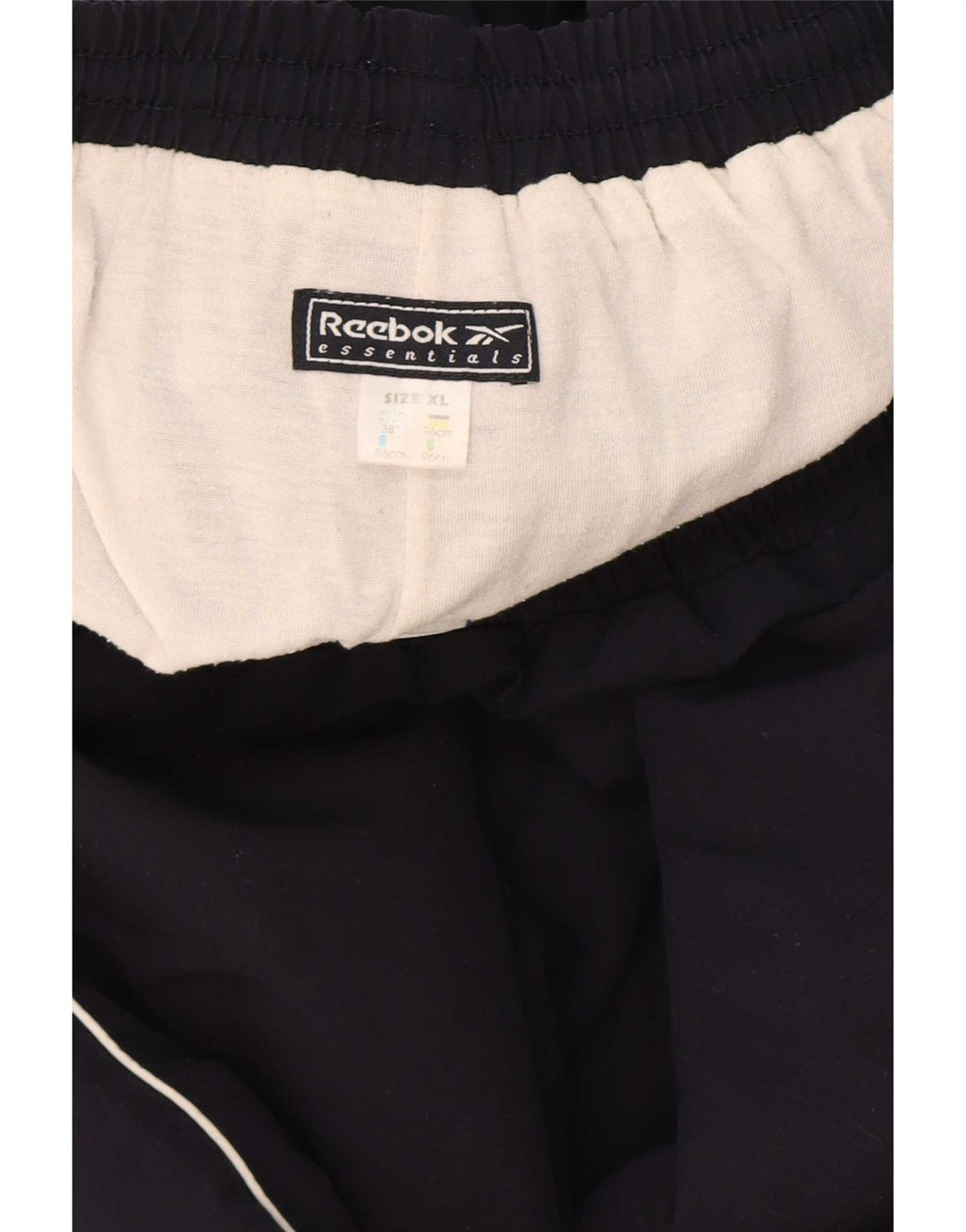 Reebok Herren-Trainingshose XL, Marineblau, Polyester