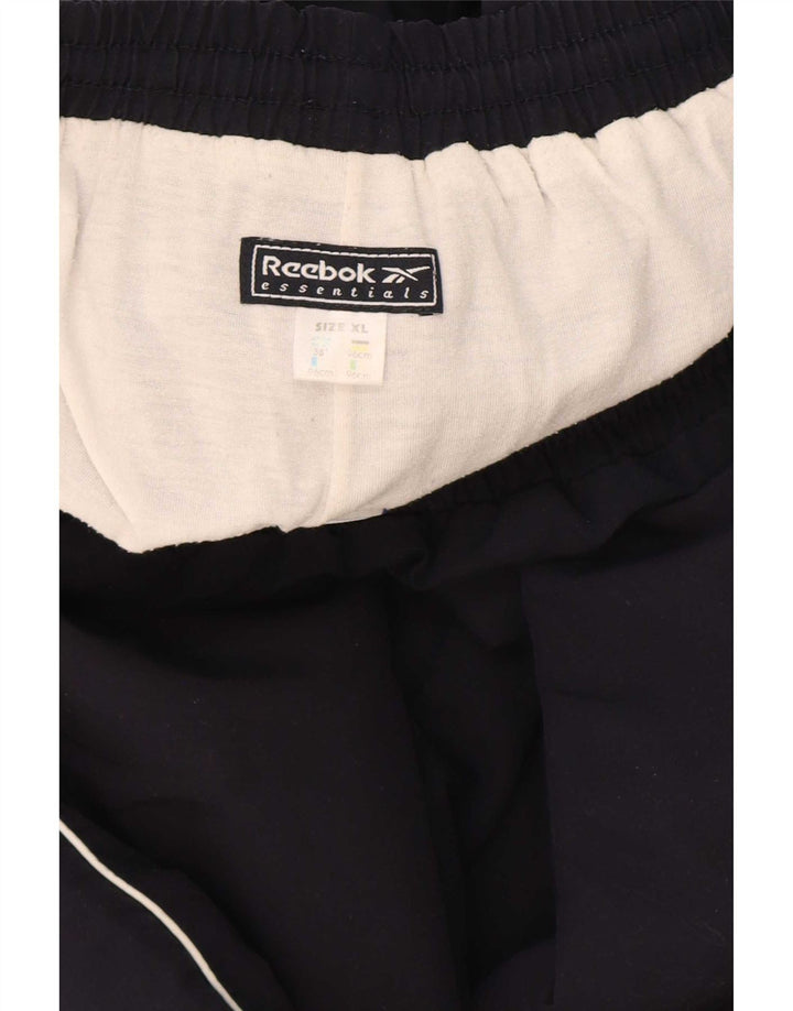 Reebok Herren-Trainingshose XL, Marineblau, Polyester