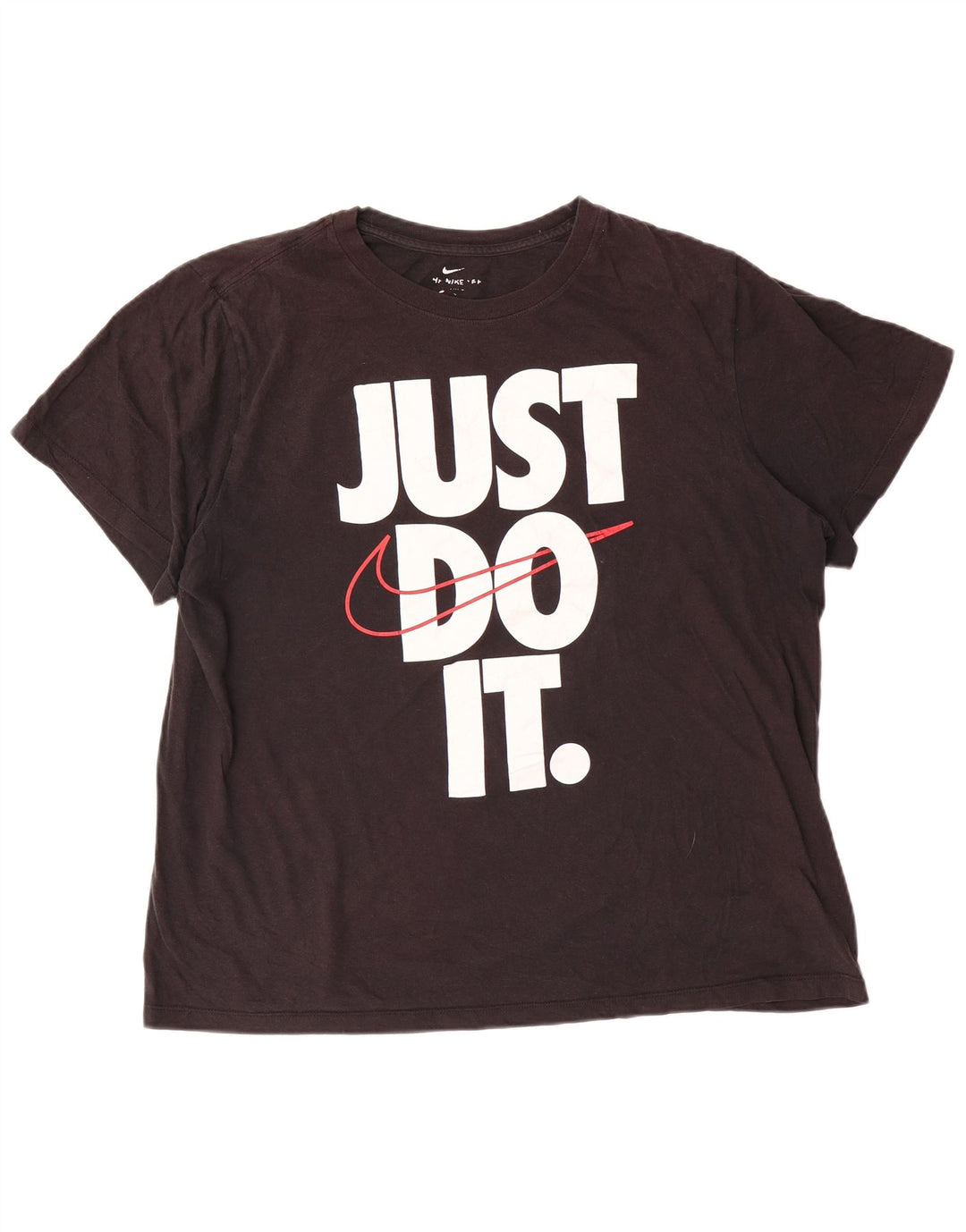Nike Herren-T-Shirt mit Grafik, groß, aus schwarzer Baumwolle