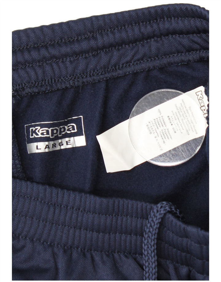 Kappa Trainingshose für Jungen, 13–14 Jahre, Größe L, Marineblau, Polyester