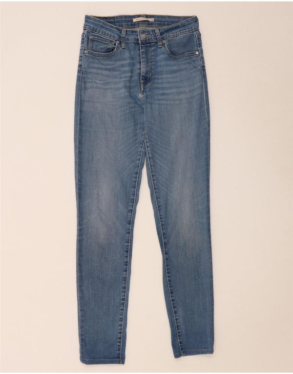 Levi's Damen 721 High Rise Skinny Jeans W28 L31 Blaue Baumwolle