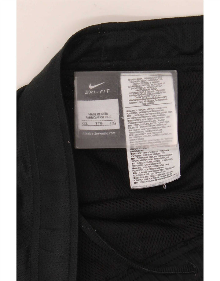 Nike Herren Dri Fit Trainingshose 2XL Schwarz Polyester