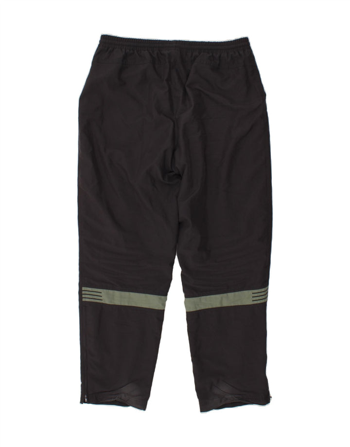 ADIDAS Mens Tracksuit Trousers XL Black Colourblock Polyester Vintage Adidas and Second-Hand Adidas from Messina Hembry 