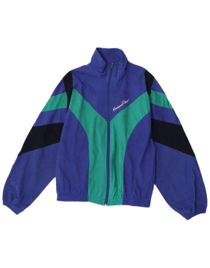 American Place übergroße Trainingsjacke für Damen, Gr. 6, XS, Blau
