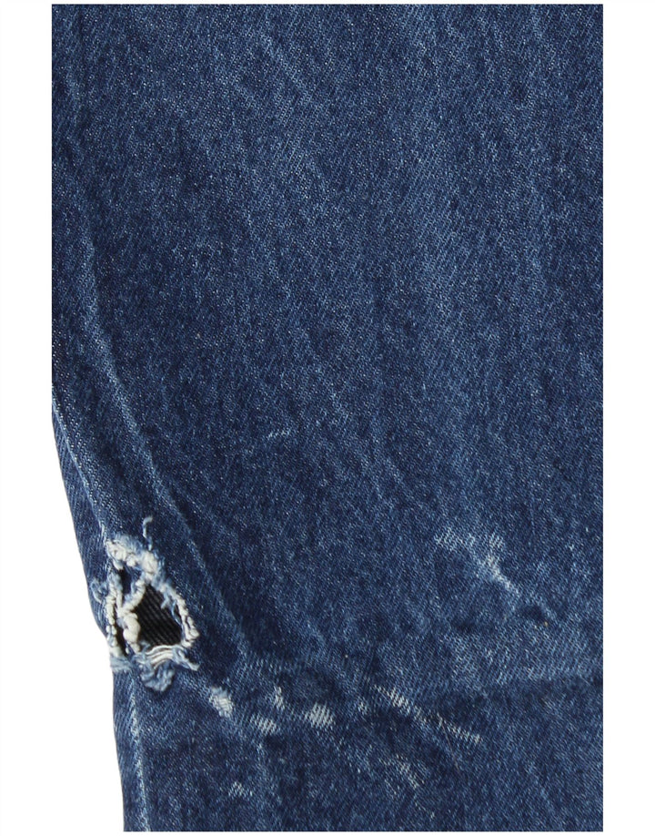 Lee Damen Tapered Jeans W26 L31 Blau