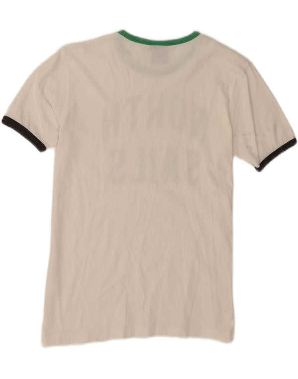 North Sails Grafik-T-Shirt-Oberteil für Mädchen, 13–14 Jahre, Weiß