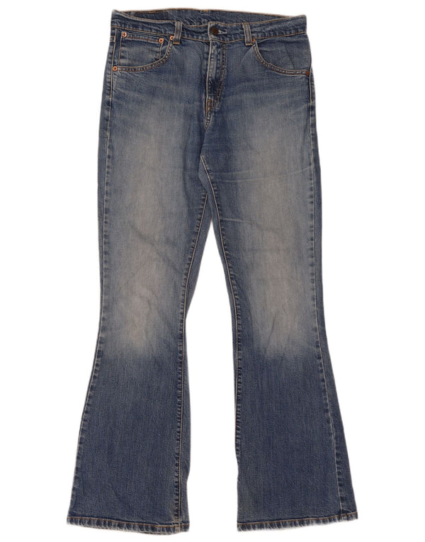 Levi's Damen 525 Bootcut Jeans W32 L32 Blaue Baumwolle