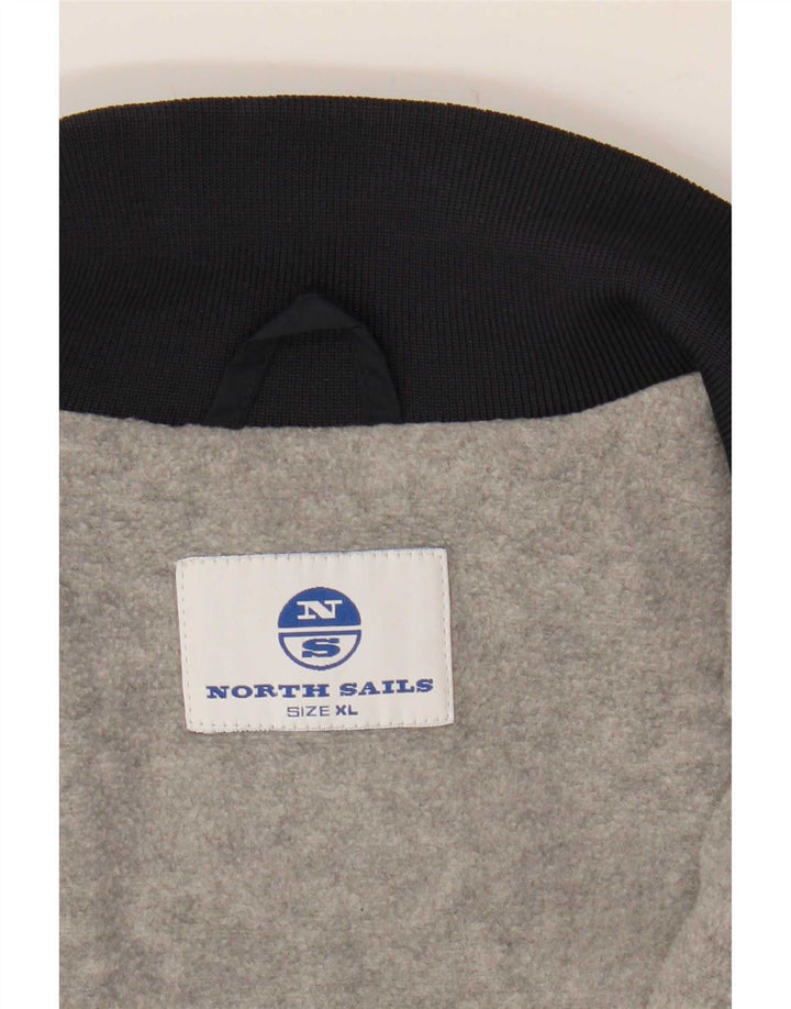 North Sails Herren Bomber-Windjacke UK 42 XL Marineblaues Polyamid