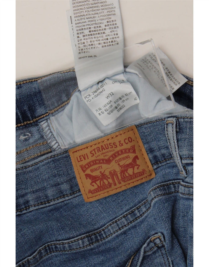 Levi's Damen-Jeansshorts „Klassisch“, W32, Größe L, Blau, Baumwolle