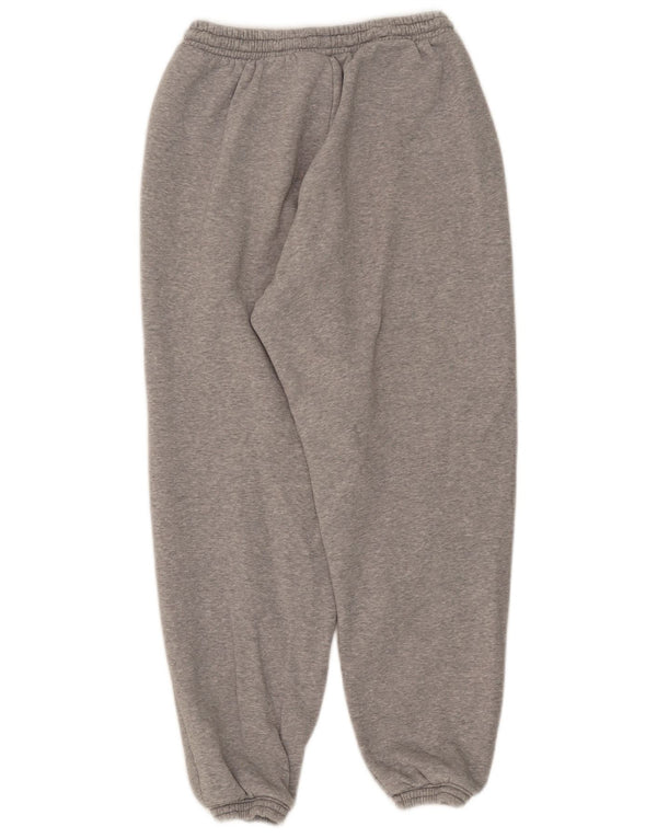 Adidas Damen Trainingshose Jogger UK 8 Small Grau gefleckte Baumwolle