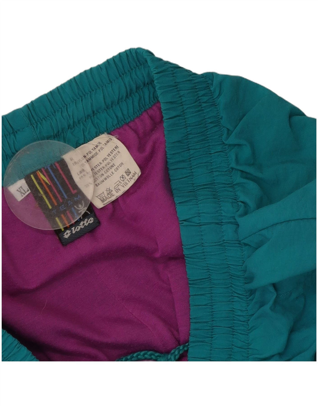 Lotto Herren Grafik-Trainingshose, Jogger, XL, Blau, Polyamid